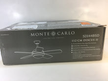 Load image into Gallery viewer, Monte Carlo 5DI44BSD Discus II 44" Brushed Steel Ceiling Fan