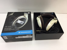 Load image into Gallery viewer, Sennheiser HD 599 Headband Over-Ear Open Back Headphones Ivory 506831