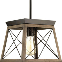 Load image into Gallery viewer, Progress Lighting Briarwood 10 in. 1-Light Antique Bronze Pendant P500041-020