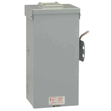 Load image into Gallery viewer, GE TC10324R Non-Fusible Emergency Power Transfer Switch 240 Volt AC 200 Amp