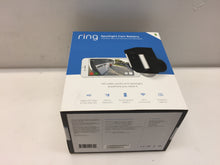 Load image into Gallery viewer, Ring Spotlight Cam Battery Outdoor Rectangle Security Wireless Camera in Black