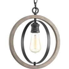 Load image into Gallery viewer, Progress Lighting Conestee Collection 1-Light Graphite Pendant P500092-143