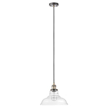 Load image into Gallery viewer, Home Decorators Collection 60424 1-Light Dark Bronze Pendant 1003569397