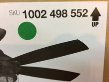 Load image into Gallery viewer, Hampton Bay AL634-NI Seaport 52" LED Natural Iron Ceiling Fan 1002498552