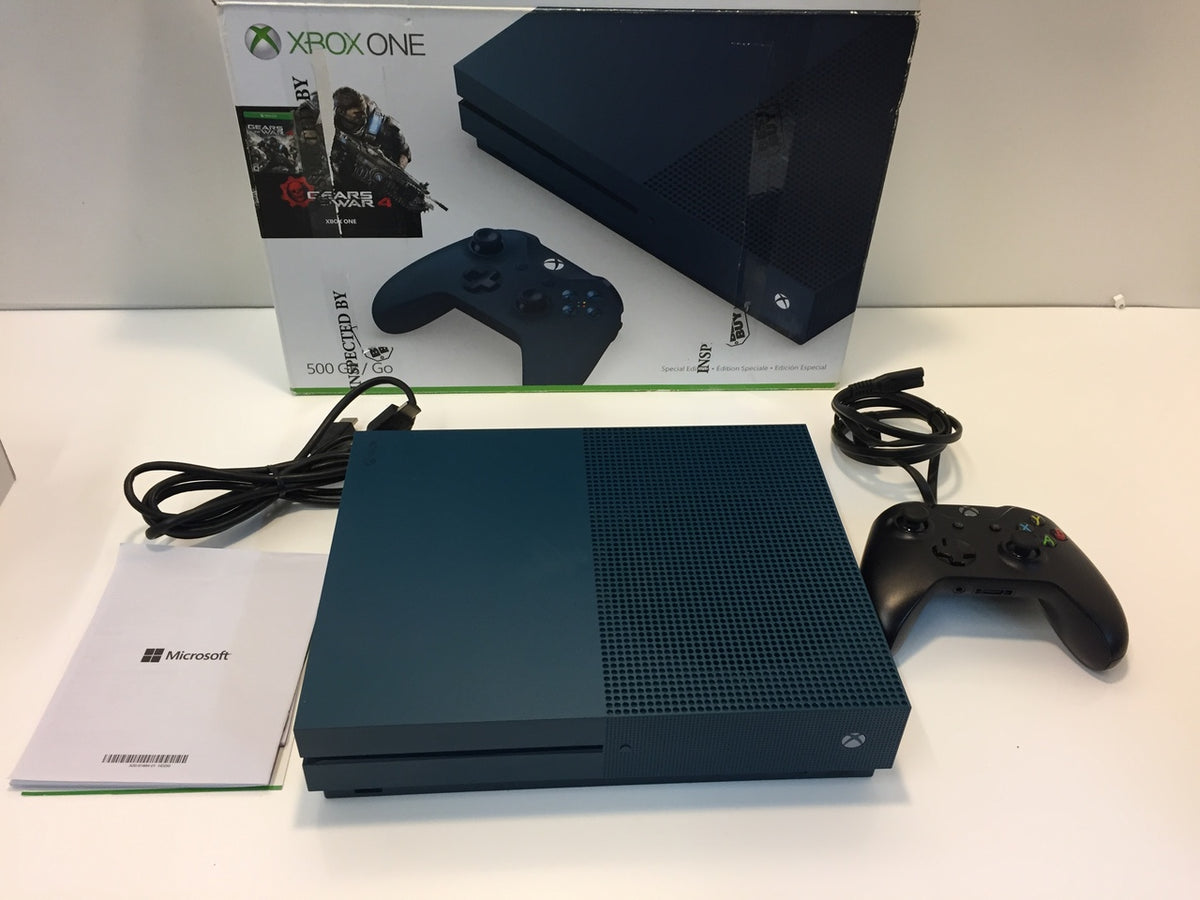Microsoft Xbox One S Gears of War 4: Special Edition Bundle 500GB Blue
