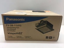 Load image into Gallery viewer, Panasonic FV-08-11VF5 Quiet 80 /110 CFM Ceiling Low Profile Dual Speed Bath Fan