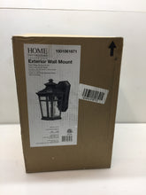 Load image into Gallery viewer, Home Decorators Waterton 1-Light Dark Ridge Bronze Wall Lantern Sconce 23123