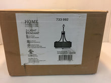 Load image into Gallery viewer, Home Decorators Collection 17108 3-Light Bronze Mesh Pendant 733992