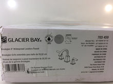 Load image into Gallery viewer, Glacier Bay 67190W-6116 Brookglen 8" Widespread 2-Handle Bath Faucet ORB