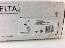 Load image into Gallery viewer, Delta T14294-SS Linden 1-Handle 1-Spray Shower Only Faucet Trim Kit Stainless
