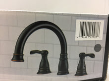 Load image into Gallery viewer, Delta 37984-OB Porter 2-Handle Deck-Mount Roman Tub Faucet, Oil-Rubbed Bronze