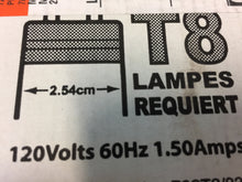 Load image into Gallery viewer, Lithonia Lighting 1284GRD RE 4-Light Grey Heavy-Duty Shop Light 208R5Y