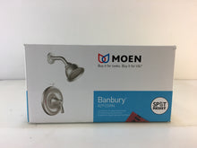 Load image into Gallery viewer, MOEN 82912SRN Banbury Shower Faucet with Valve, Brushed Nickel