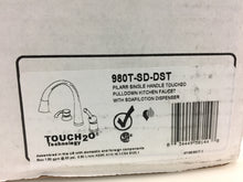 Load image into Gallery viewer, Delta 980T-SD-DST Pilar Single-Handle Pull-Down Sprayer Kitchen Faucet, Chrome