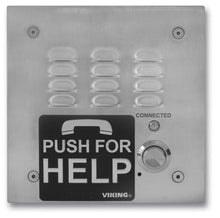 Load image into Gallery viewer, Viking Electronics VK-E-1600-30A 5x5 Stainless Emergency Phone