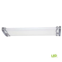 Load image into Gallery viewer, Hampton Bay Regency Brushed Nickel Linear LED Flush Mount HB1232LED-35