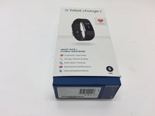 Load image into Gallery viewer, Fitbit Charge 2 Fitness Tracker Heart Rate Wristband Black Small FB407SBKS NOB