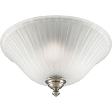 Load image into Gallery viewer, Progress Lighting Renovations 3-Light Antique Nickel Semi-Flush Mount P3515-81