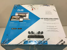 Load image into Gallery viewer, Lorex LX4471W 4CH Black Wireless DVR 720p 1HD 1TB with 4 Digital Cameras