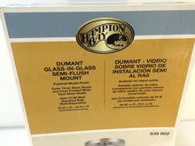 Load image into Gallery viewer, Hampton Bay EC4238NIB 1Light Chrome Dumant Glass Semi-Flush Mount Light 939902