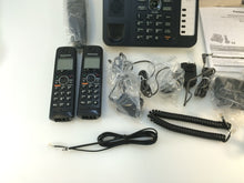 Load image into Gallery viewer, Panasonic KX-TG6672 1.9 GHz Single Line Corded Cordless Phone with 2 Handsets