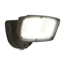 Load image into Gallery viewer, Halo FSL Single Head Bronze LED Dusk to Dawn Flood Light FSL503TIB