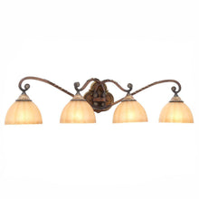 Load image into Gallery viewer, Hampton Bay 25067 Chateau Deville 4-Light Walnut Bath Light 396758