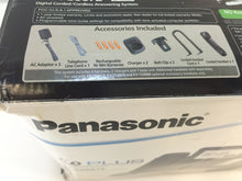 Load image into Gallery viewer, Panasonic KX-TG6672 1.9 GHz Single Line Corded Cordless Phone with 2 Handsets
