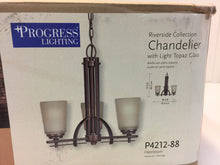Load image into Gallery viewer, Progress Lighting P4212-88 Riverside 18.88" 3-Light Heirloom Chandelier