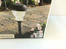 Load image into Gallery viewer, Hampton Bay NXT296P-100 Bronze LED Glass Solar Pathway Light 6-pk 1001486800