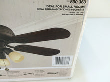 Load image into Gallery viewer, Hampton Bay 68036 36" San Marino Oil Rubbed Bronze Ceiling Fan 890363
