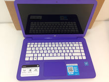 Load image into Gallery viewer, Laptop Hp Stream 14-ax020nr 14" Intel Celeron N3060 1.6Ghz 4GB 32GB Purple