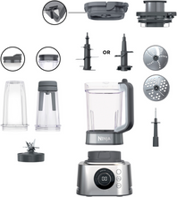 Load image into Gallery viewer, Ninja SS401 72 Oz Foodi Power Blender Ultimate System, Food Processor - Platinum