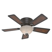 Load image into Gallery viewer, Hunter 51023 Conroy 42" Indoor Onyx Bengal Bronze Low Profile Ceiling Fan