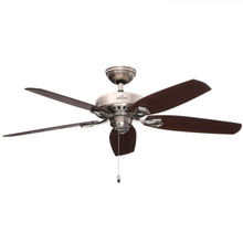 Load image into Gallery viewer, Hunter Builder 53241 Elite 52" Indoor Brushed Nickel Ceiling Fan