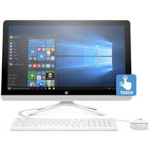 Load image into Gallery viewer, HP 24-g020 All-in-One Desktop 23.8" AMD A8-7410 2.2GHz 8GB 1TB Win10, WHITE