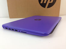 Load image into Gallery viewer, Laptop Hp Stream 14-ax020nr 14" Intel Celeron N3060 1.6Ghz 4GB 32GB Purple
