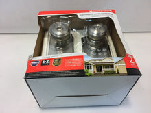 Load image into Gallery viewer, Honeywell Satin Nickel Keypad Electronic Knob Entry Door Lock Alarm 8732301