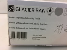 Load image into Gallery viewer, Glacier Bay HD67732W-6027D Modern 4" Centerset 1Handle Low-Arc Faucet Bronze