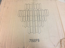 Load image into Gallery viewer, Trans Globe 7166PB Stewart 16-Light Bronze Chandelier w/ Crystal Shades