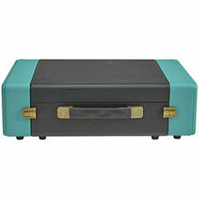 Load image into Gallery viewer, AVGO CR6230E-TU Portable USB Turntable With Foldout Speakers - Turquoise