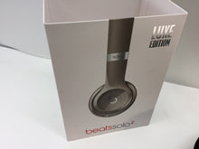 Load image into Gallery viewer, Beats by Dr. Dre Solo2 Wired On-Ear Headphone Luxe Edition Silver MLA42AM/A NOB