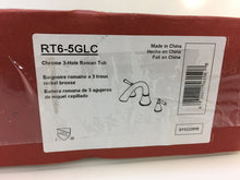 Load image into Gallery viewer, Pfister RT6-5GLC Saxton High-Arc Deck Mount Roman Tub Faucet Trim Kit Chrome