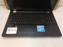 Load image into Gallery viewer, Laptop HP 15-bw072nr 15.6" AMD A9-9420 3.0GHz 4GB 1TB Win10 Purple