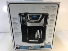 Load image into Gallery viewer, Black & Deck CM5000B Mill And Brew 12 Cup Programmable Coffee Maker
