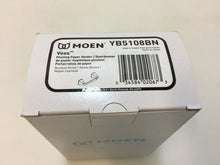 Load image into Gallery viewer, Moen YB5108BN Voss Pivoting Double Post Toilet Paper Holder in Brushed Nickel