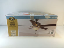 Load image into Gallery viewer, Hampton Bay 51563 Rothley 52" Brushed Nickel Ceiling Fan 1001029635