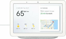 Load image into Gallery viewer, Google Nest Hub with Built-In Google Assistant Chalk GA00516-US, NOB