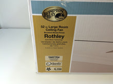 Load image into Gallery viewer, Hampton Bay 51563 Rothley 52" Brushed Nickel Ceiling Fan 1001029635