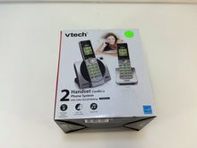 Load image into Gallery viewer, VTech CS6919-2 DECT 6.0 Cordless Phone with 2 Handsets Silver